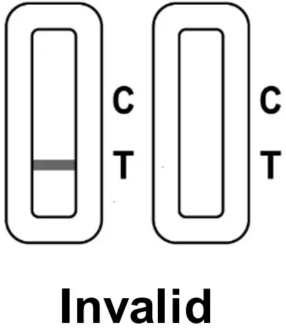 ACON Flowflex COVID 19 Antigen Home Test - Invalid