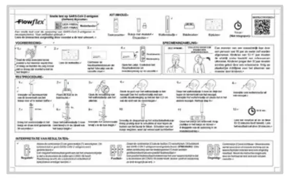 ACON Flowflex COVID 19 Antigen Home Test - Package Insert