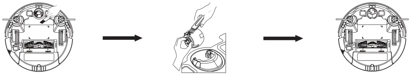 TCL Sweeva2000 Robot Vacuum Cleaner - front2