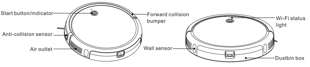 TCL Sweeva2000 Robot Vacuum Cleaner - robot