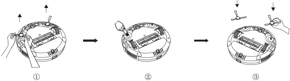 TCL Sweeva2000 Robot Vacuum Cleaner - slot