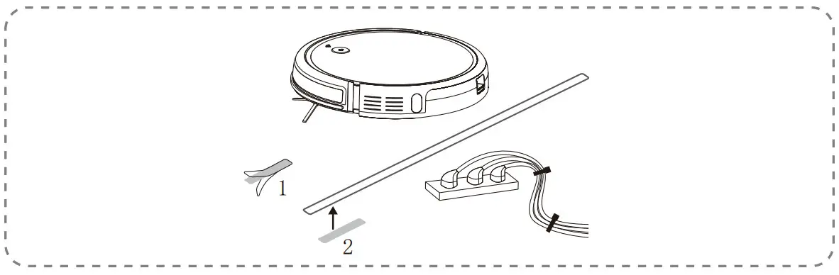 TCL Sweeva2000 Robot Vacuum Cleaner - virtual2