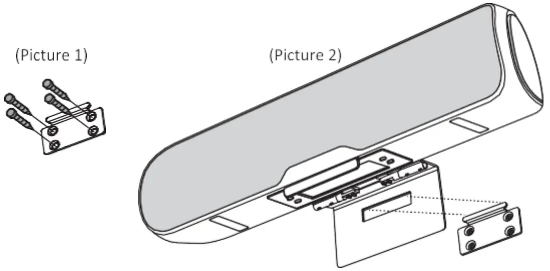 Shenzhen Oneking Technologies KS-G3B-13M-M Wireless Conferencing Speakerphone with Expansion Microphone - MOUNT