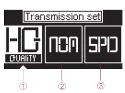 ACCSOON CineEye II Pro Wireless Video Trasmitter and Receiver - Data Rate Setting