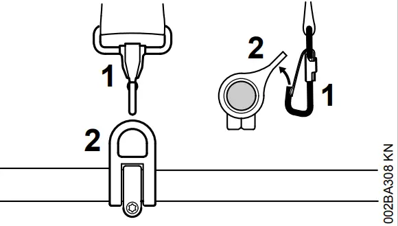 STIHL SP KM Harvester Attachment - Harness