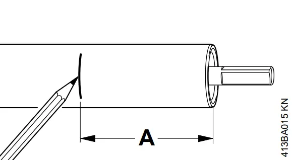 STIHL SP KM Harvester Attachment - clamp screws