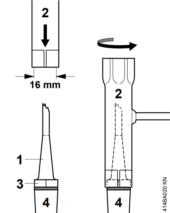 STIHL SP KM Harvester Attachment - maintenance