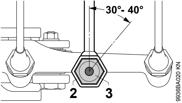 STIHL SP KM Harvester Attachment - stop