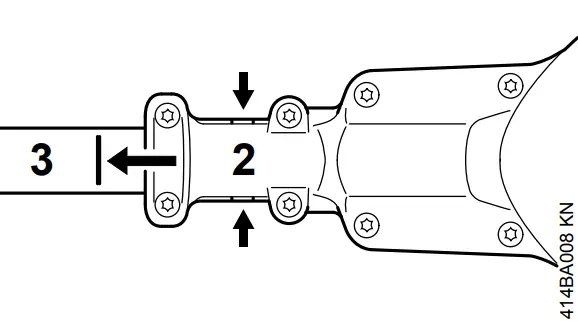 STIHL SP KM Harvester Attachment - tube