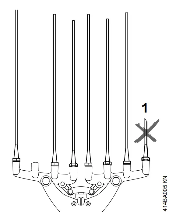 STIHL SP KM Harvester Attachment - unattended