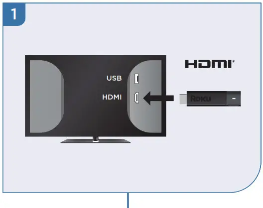 Roku Streaming Stick Plus Streaming Device with Long Range - Setup 1