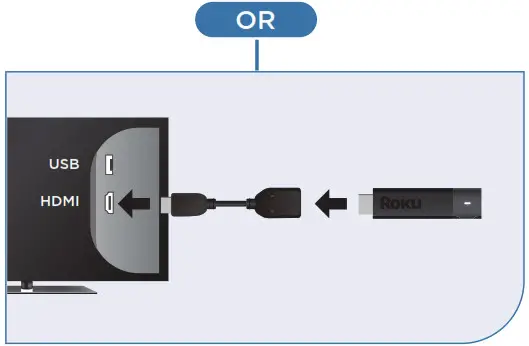 Roku Streaming Stick Plus Streaming Device with Long Range - Setup 2
