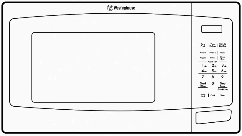 Westinghouse Freestanding Microwave