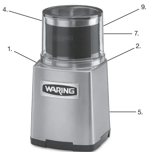 WARING COMMERCIAL WSG60 Spice Grinder-fig2