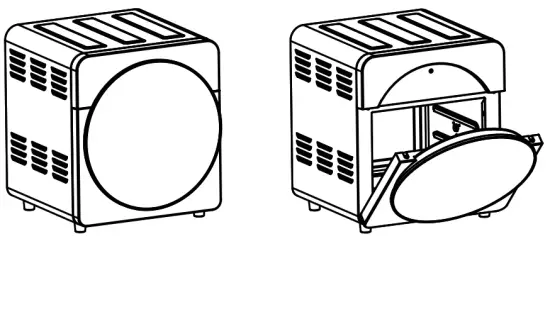 mayer MMAO1450 Digital Air Oven Drip Tray A