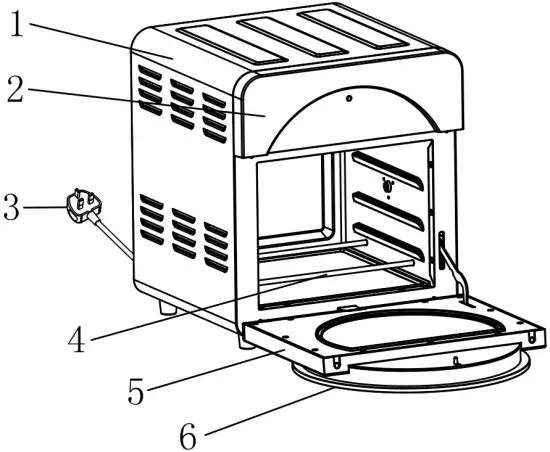 mayer MMAO1450 Digital Air Oven INTRODUCTION OF PARTS A