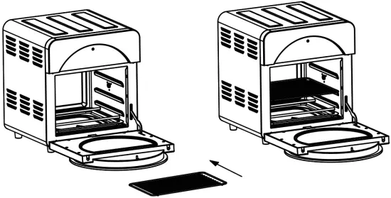 mayer MMAO1450 Digital Air Oven Wire Rack