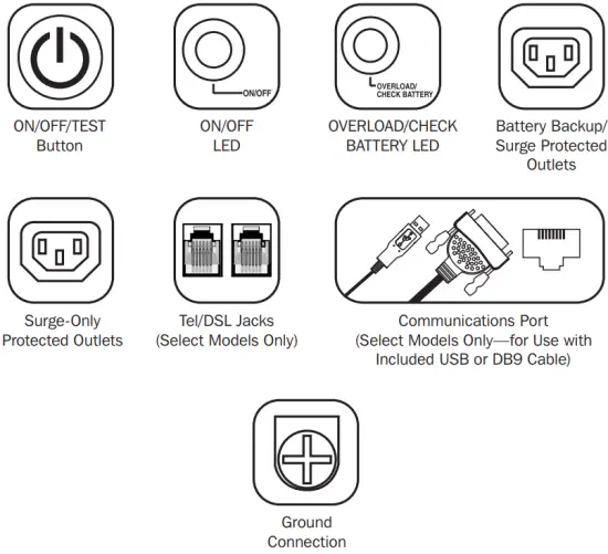 TRIPP LITE AVRX750UA UPS Systems basaic operation