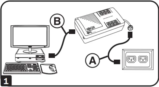TRIPP LITE AVRX750UA UPS Systems installatiom