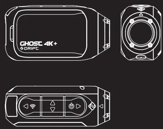 DRIFT 29343579 Ghost 4K Motorcycle Action Camera