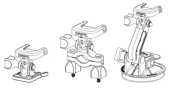 DRIFT 29343579 Ghost 4K Motorcycle Action Camera - accresrois