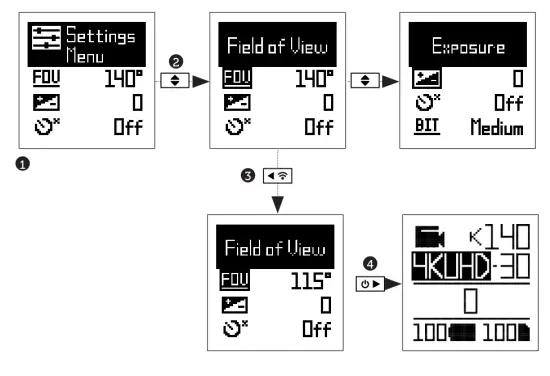 DRIFT 29343579 Ghost 4K Motorcycle Action Camera - dayagram