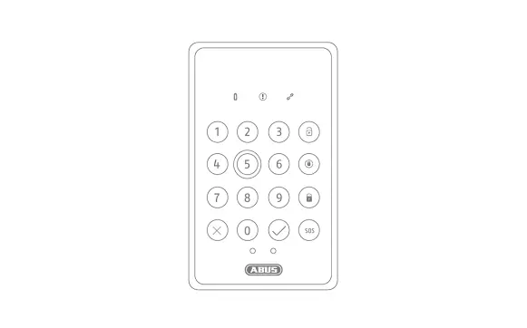 Abus Nexello Keypad Owner's Manual