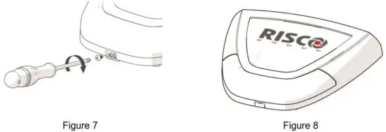 RISCO Lumin8 Delta Plus with Integral Backlight RS402BL - block cover