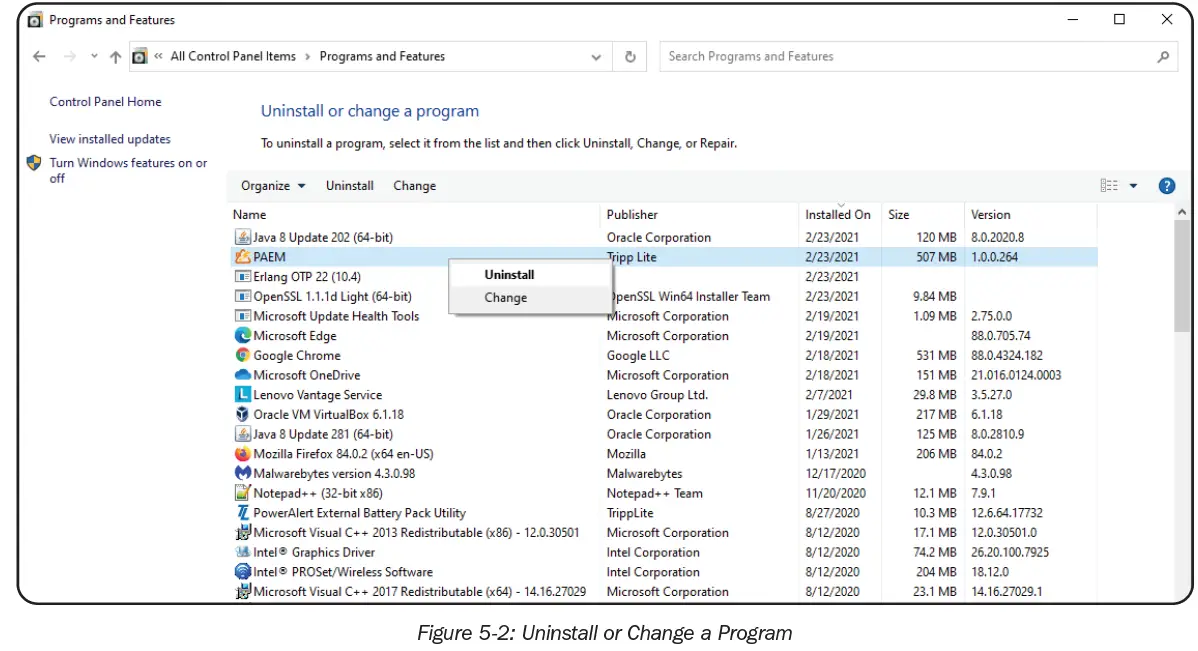 TRIPP-LITE-PowerAlert-Element-Manager-Software-fig-22