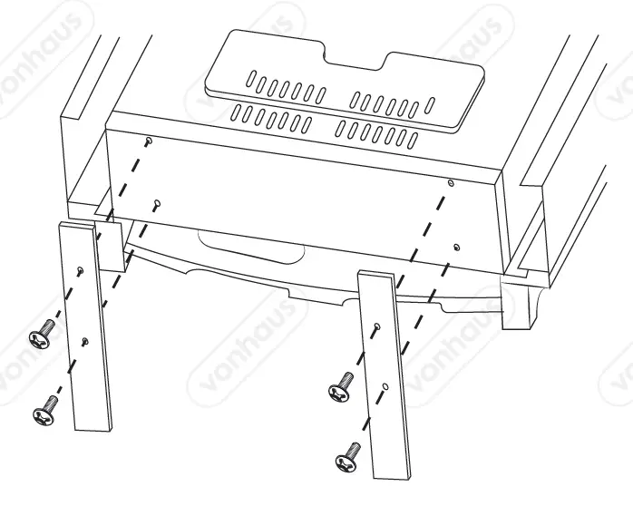 VonHaus-2514087-2000W Brushed Stee-Freestanding-Fireplace-FIG-3