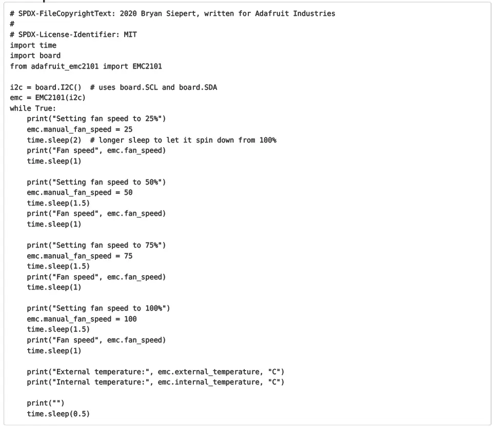 adafruit -learning -system -EMC2101- Fan -Controller -and -Temperature -Sensor -18