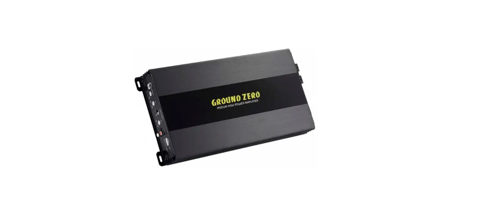 Ground Zero Gzia 1.1450dx-ii Iridium-series Amplifier Owner's Manual