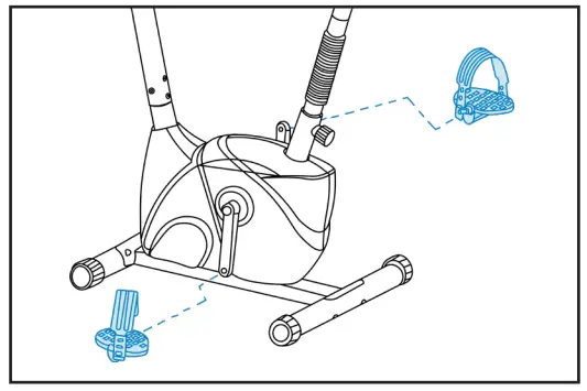 JLL JF100 Upright Exercise Bike - fig14