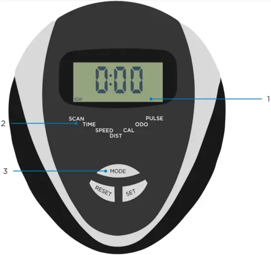 JLL JF100 Upright Exercise Bike - fig15