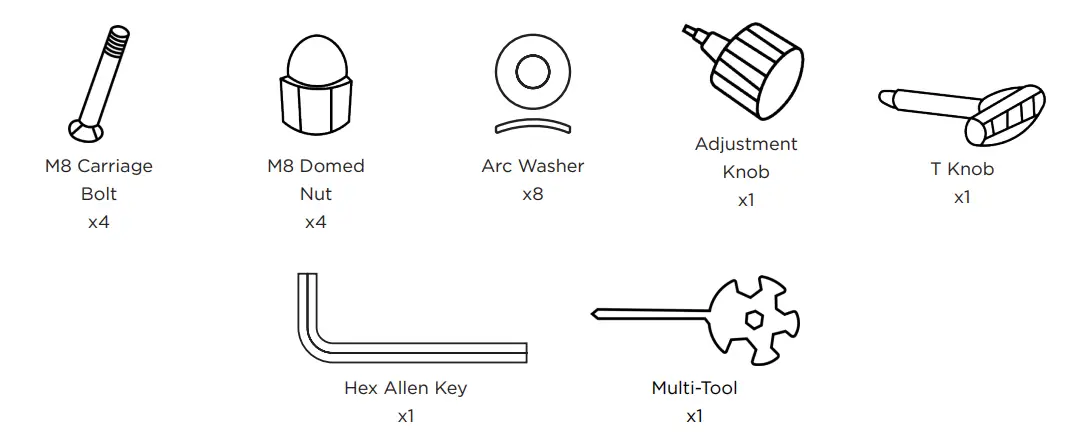 JLL JF100 Upright Exercise Bike - fig4