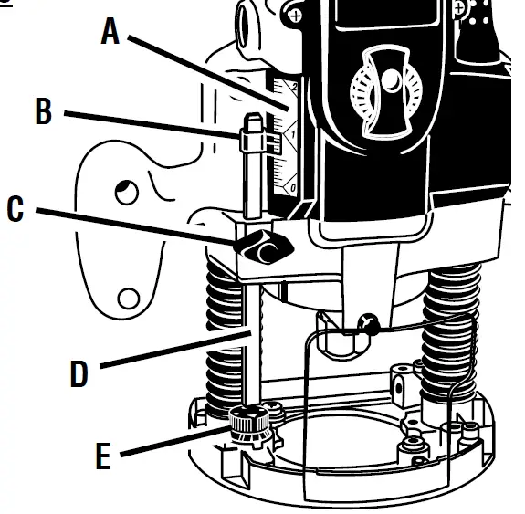 RYOBI RE180PL1 2HP Peak 10-Amp Plunge Router 15