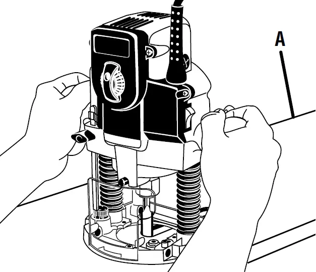 RYOBI RE180PL1 2HP Peak 10-Amp Plunge Router 18