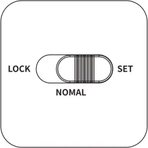 5 Operating modes - Set Mode