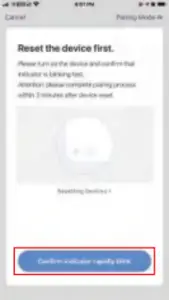 Manually add the device (EZ Mode) 1