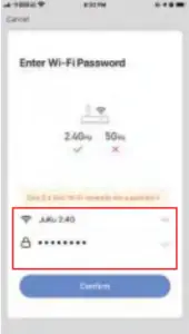 Manually add the device (EZ Mode) 1a