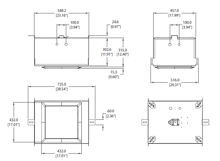 TANNOY CMS 1201SW 12 Inch Ceiling Subwoofer for Installation Applications fig 3