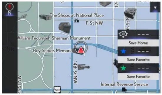 Panasonic AT2105 Car Navigation - figure 15