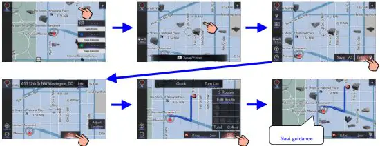 Panasonic AT2105 Car Navigation - figure 16