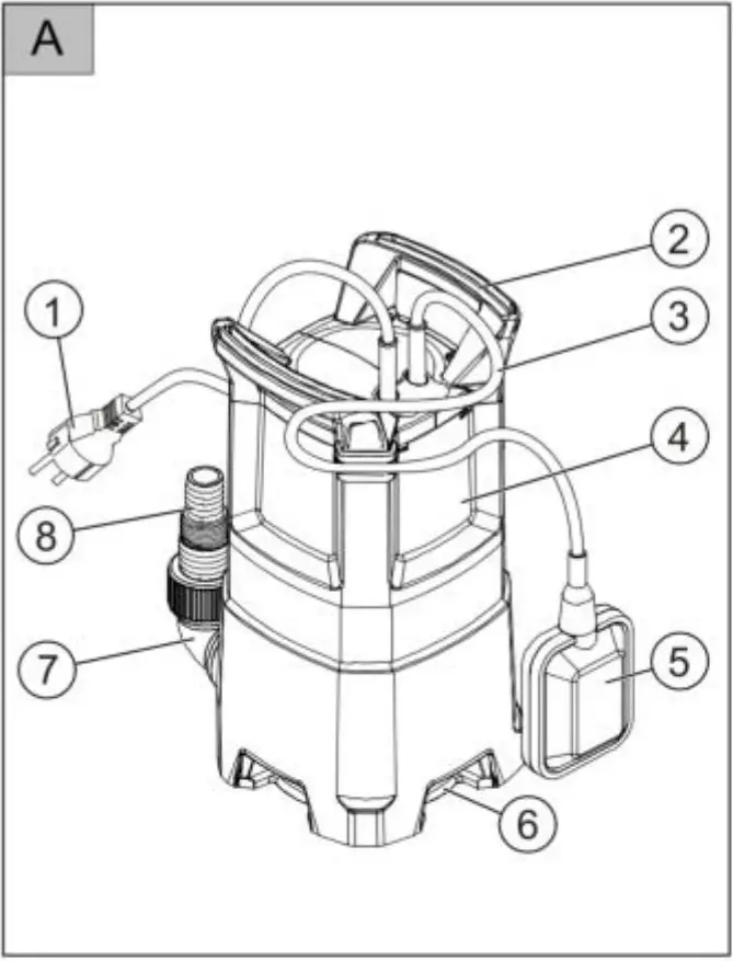 AL-KO DRAIN Comfort Dirty Water Submersible Pump A