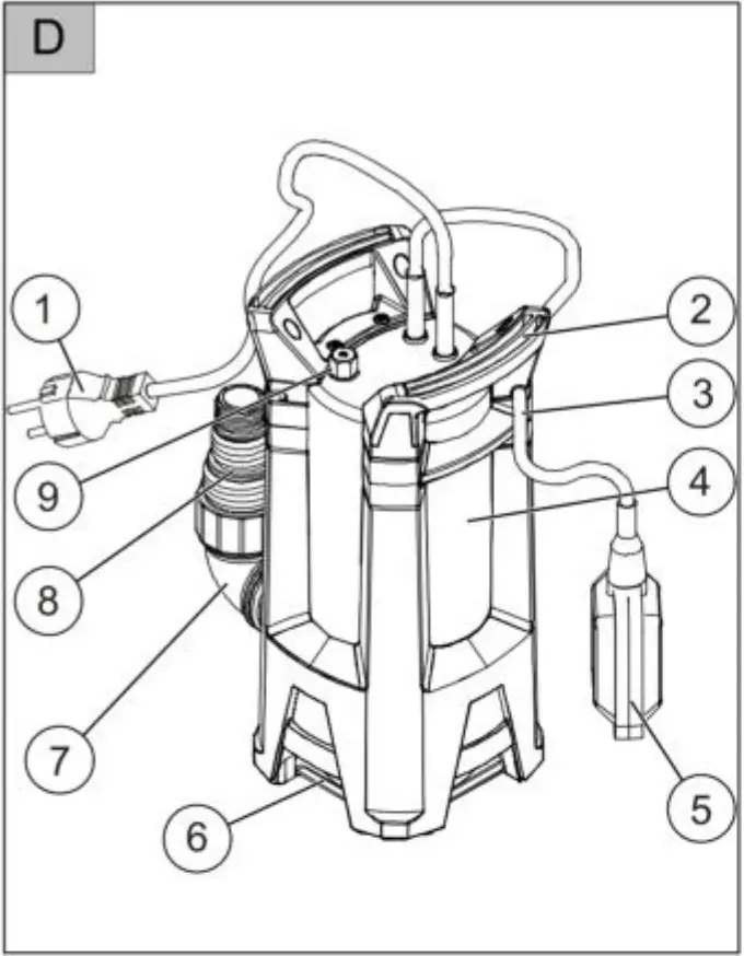 AL-KO DRAIN Comfort Dirty Water Submersible Pump D