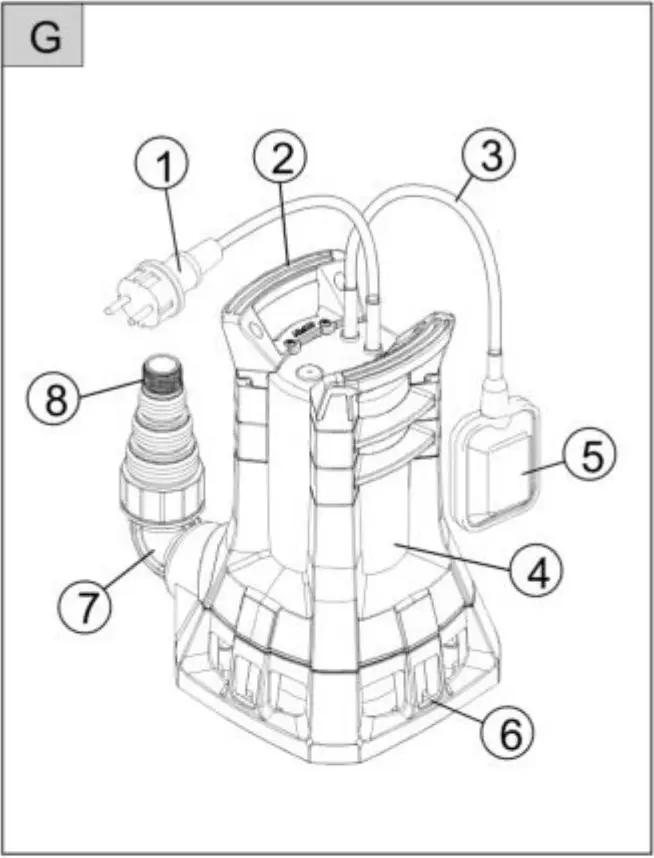 AL-KO DRAIN Comfort Dirty Water Submersible Pump G