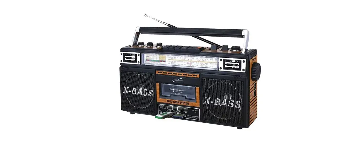 Supersonic Sc-3201bt Retro Radio Instructions Manual