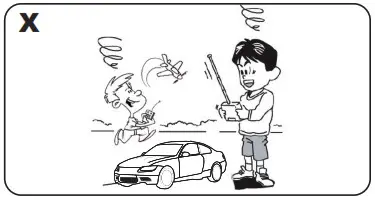 JAMARA 405167 Ferrari F40 Kids Toy Car - Safety Notes 5