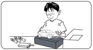 JAMARA 405167 Ferrari F40 Kids Toy Car - Safety Notes 11