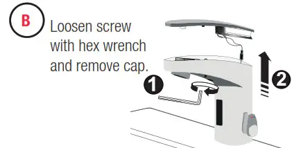 SLOAN Integral Spout 1Replace cover